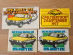 Opel Kadett stickers, Ophalen of Verzenden, Zo goed als nieuw, Auto's