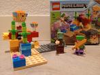 Lego Minecraft set, Ophalen of Verzenden, Lego, Zo goed als nieuw