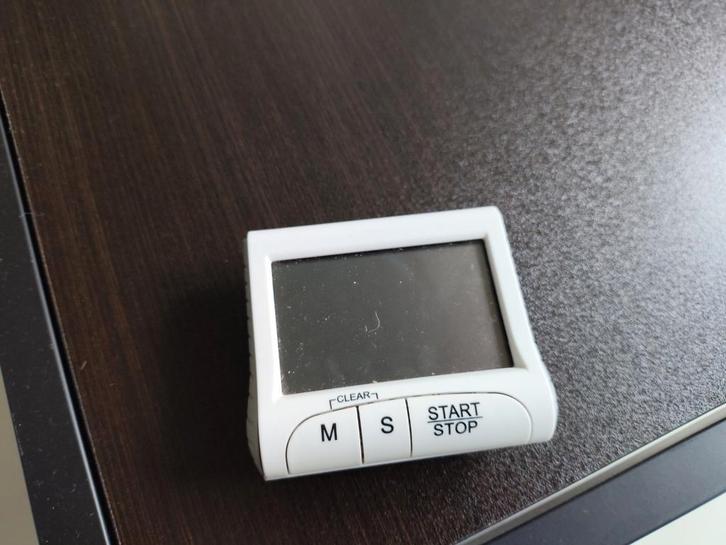 Digitale Timer, Huis en Inrichting, Woonaccessoires | Klokken, Gebruikt, Overige typen, Digitaal, Ophalen
