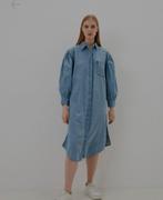 Levi's Doorknoop Jurk/Jas M/L, XL - Showmodel, Ophalen, Blauw, Maat 42/44 (L), Nieuw