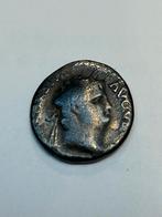 Nr. 54 super zeldzame zilveren munt (denarius) van Nero., Ophalen of Verzenden