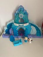 Frozen kasteel Little people, Kinderen en Baby's, Speelgoed | Poppenhuizen, Ophalen, Gebruikt, Poppenhuis