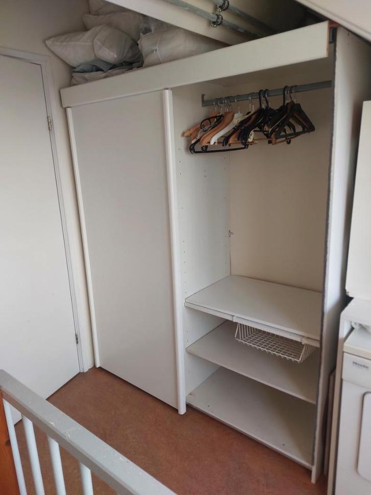 Ruime witte Morgana hang & legkast - superveel ruimte - € 45, Huis en Inrichting, Kasten | Kledingkasten, Gebruikt, 150 tot 200 cm