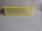 Tupperware Fridge Smart 2 Ltr. 30x15x8 cm. Geel, Ophalen of Verzenden, Zo goed als nieuw, Geel, Overige typen