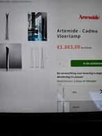 Artemide Vloerlamp - Design Klassieker, Huis en Inrichting, Lampen | Vloerlampen, Ophalen, Design, Zo goed als nieuw, Metaal