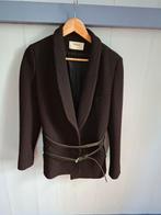 Zwarte "Ba&sh" damesblazer met ceintuur. Mt.3/M., Maat 38/40 (M), Zwart, Ophalen of Verzenden, Zo goed als nieuw