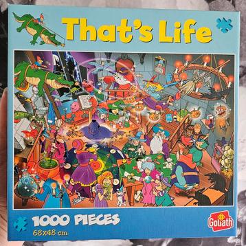 Puzzel That's life Goliath 1000 stukjes beschikbaar voor biedingen