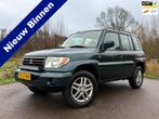Mitsubishi Pajero Pinin 1.8 MPI GLX Long Body 5DRS AIRCO 4X4, Auto's, Gebruikt, Zwart, 4 cilinders, Handgeschakeld