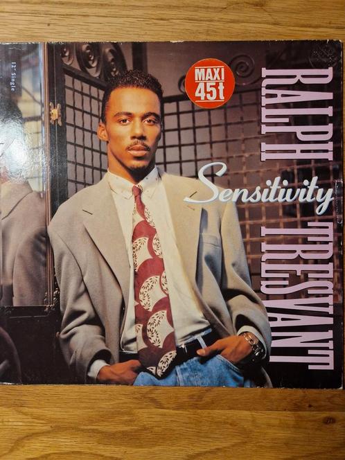 Ralph Tresvant - Sensitivity 12 Inch maxi single, Cd's en Dvd's, Vinyl | R&B en Soul, Gebruikt, R&B, 1980 tot 2000, 12 inch, Ophalen of Verzenden