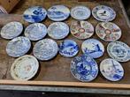 partijtje sierborden, Delfts Blauw, Antiek en Kunst, Antiek | Keramiek en Aardewerk, Ophalen