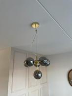 MADE Globe plafondlamp luxe 5 bollen smoke + 1 extra globe, Ophalen of Verzenden, Zo goed als nieuw