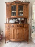 Antieke buffetkast met prachtig houtsnijwerk, Antiek en Kunst, Antiek | Meubels | Kasten, Ophalen