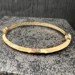 14 karaat gouden armband slavenarmband glad model, Sieraden, Tassen en Uiterlijk, Armbanden, Ophalen of Verzenden