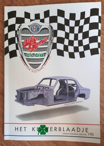SCARB Alfa Romeo clublad nr 190 NIEUW beschikbaar voor biedingen