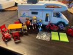 Playmobil caravan camping car, Ophalen of Verzenden, Gebruikt, Complete set