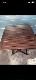 Tafel voor tuin, Ophalen of Verzenden, Zo goed als nieuw, Vierkant