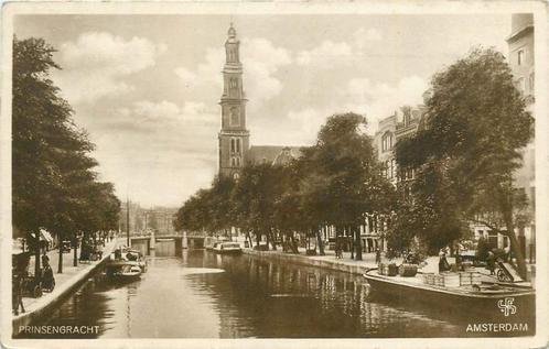 (381-134-037) Amsterdam Prinsengracht, Verzamelen, Ansichtkaarten | Nederland, Noord-Holland, Ophalen of Verzenden