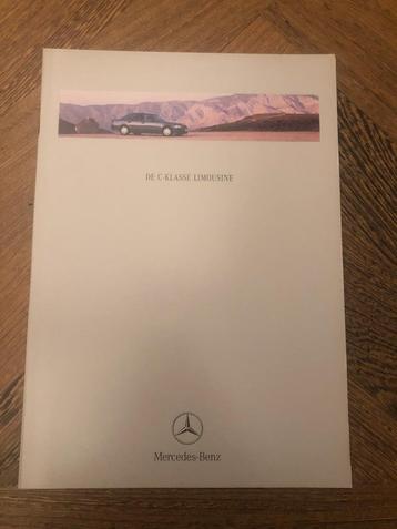 Folder, brochure Mercedes-Benz C-klasse 1999 W202 facelift beschikbaar voor biedingen