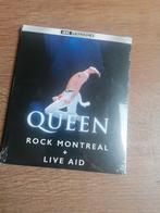 nieuw in seal ultra 4k queen rock Montreal en live aid, Ophalen of Verzenden, Nieuw, Overige typen
