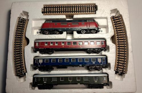 Marklin sneltrein set 3121, Hobby en Vrije tijd, Modeltreinen | H0, Gebruikt, Rails, Wisselstroom, Märklin, Ophalen of Verzenden