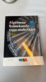 Algemene Bouwkunde Voor Makelaars Deel A, Boeken, Verzenden, Zo goed als nieuw, Bouwkunde