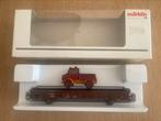Marklin rongenwagon geladen met UNIMOG 00753-07, Wisselstroom, Ophalen of Verzenden, Märklin, Nieuw