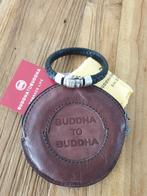 Buddha to Buddha Leer Armband + Zilver, Ophalen of Verzenden, Zo goed als nieuw, Zwart, Leer