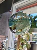 Vintage Murano Glas Ornament - Groen/Goud, Ophalen of Verzenden
