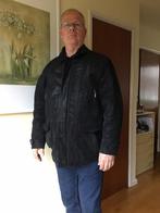 Herenjas Zwart leer, mt 56-58, MWCasual, Ophalen, Gedragen, Maat 56/58 (XL), Zwart