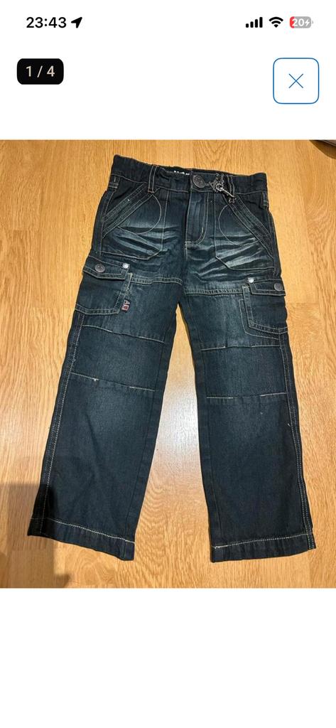 92 - jeans spijkerbroek NIEUW Another World blauw, Ophalen of Verzenden, Nieuw, Jongen, Broek