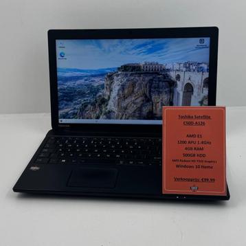 Toshiba Satellite C50D-A-126 Laptop | AMD E1 1200 APU 1.4GHz beschikbaar voor biedingen