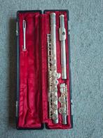 Dwarsfluit Yamaha YFL-211-S in koffer, Muziek en Instrumenten, Blaasinstrumenten | Dwarsfluiten en Piccolo's, Ophalen, Gebruikt