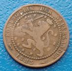 1 cent 1883 - Willem III, Postzegels en Munten, Munten | Nederland, Verzenden, Koning Willem III, 1 cent, Losse munt