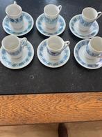 Van der Plaats Kopjes en Schotels - 6 stuks, Huis en Inrichting, Keuken | Servies, Ophalen, Gebruikt, Overige stijlen, Kop(pen) en/of Schotel(s)