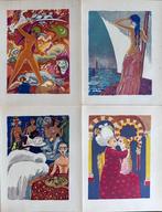 Kees van Dongen houtgravures 1001 nacht, Verzenden