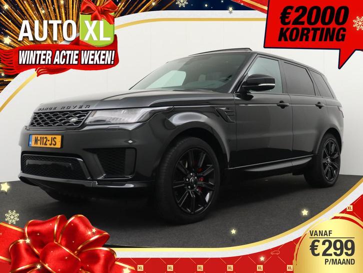 Land Rover Range Rover Sport P400e HSE Limited Black-Pack Pa, Auto's, Land Rover, Bedrijf, Te koop, 360° camera, 4x4, ABS, Achteruitrijcamera