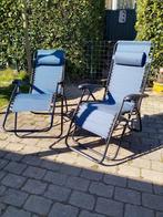 2 Luxe Camping stoelen (anwb), Caravans en Kamperen, Kampeermeubelen, Ophalen, Zo goed als nieuw, Campingstoel