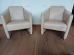 2 mooie design fauteuils merk TOUCHE, Ophalen, Design, Zo goed als nieuw, 50 tot 75 cm