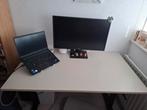 Bureau Ikea Trotten 120x70 zit sta / sit stand desk beige, Huis en Inrichting, Bureaus, Ophalen, In hoogte verstelbaar, Zo goed als nieuw