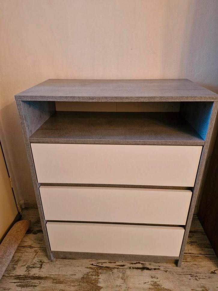 Jysk Billund ladekast - Zo goed als nieuw!, Huis en Inrichting, Kasten | Ladekasten, Zo goed als nieuw, Minder dan 100 cm, 50 tot 100 cm