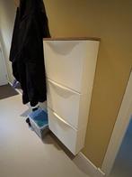 IKEA TRONES schoenenkasten, 3 stuks, wit, Huis en Inrichting, Kasten | Schoenenkasten, Ophalen, Gebruikt