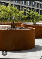 Super mooie grote bloembakken rond 200x40, Tuin en Terras, Tuin, 100 cm of meer, Rond, Nieuw