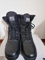 Nieuwe MIG Combat Boots – Maat 44 – Stevige Legerlaarzen, Zwart, Boots, Nieuw, Ophalen of Verzenden