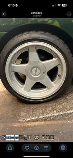 AZEV A Velgen 16 inch | 7,5J | 4-gaats | Met kappen, Ophalen of Verzenden, Gebruikt