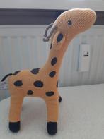 Giraffe knuffel stof egmont toys. Geel zwart., Kinderen en Baby's, Ophalen of Verzenden, Overige typen