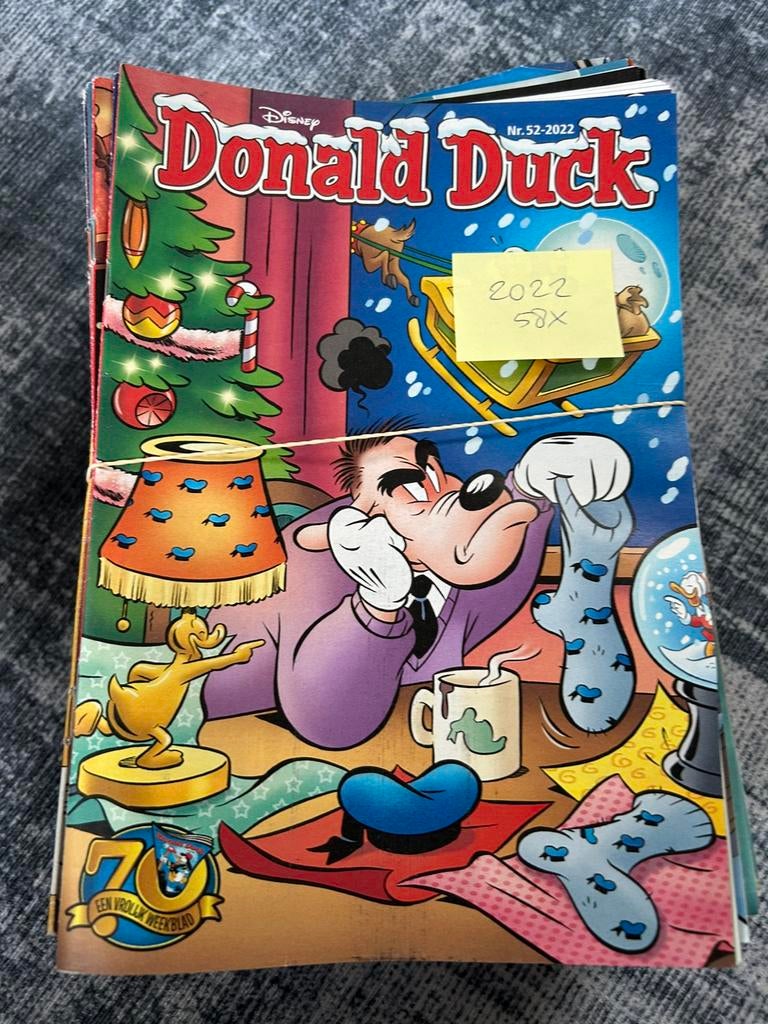 Donald duck weekbladen 2022 58x, Boeken, Strips | Comics, Meerdere comics, Ophalen of Verzenden, Gelezen, Europa