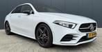Mercedes-Benz A-klasse 180 AMG Line Parelmoer Pano 1Ste eige, 65 €/maand, 136 pk, 4 cilinders, Alcantara