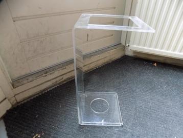 Paraplubak parapluiebak design plexiglas jaren 80 vintage beschikbaar voor biedingen