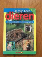 Al mijn lieve dieren, kartonboekje, Boeken, Kinderboeken | Baby's en Peuters, Ophalen of Verzenden, Gelezen