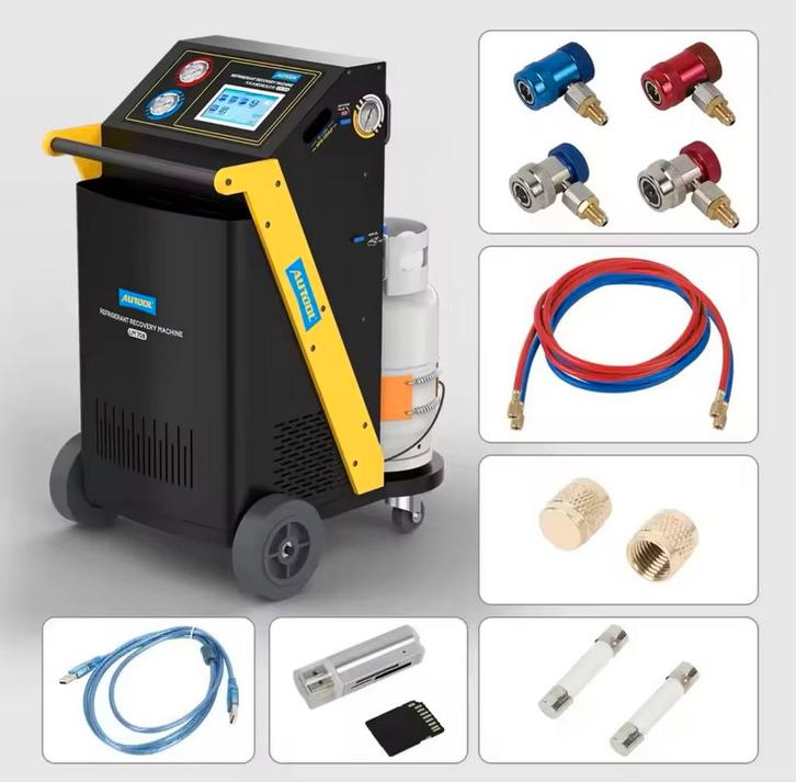 Airco machine Freon Recovery Machine – AUTOOL LM708, Auto diversen, Onderhoudsmiddelen, Ophalen of Verzenden